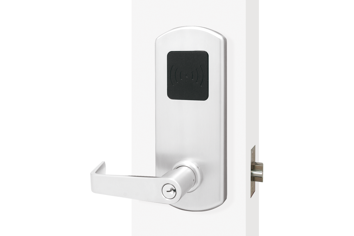 Electronic lock with radio frequency identification technology for keyless entry